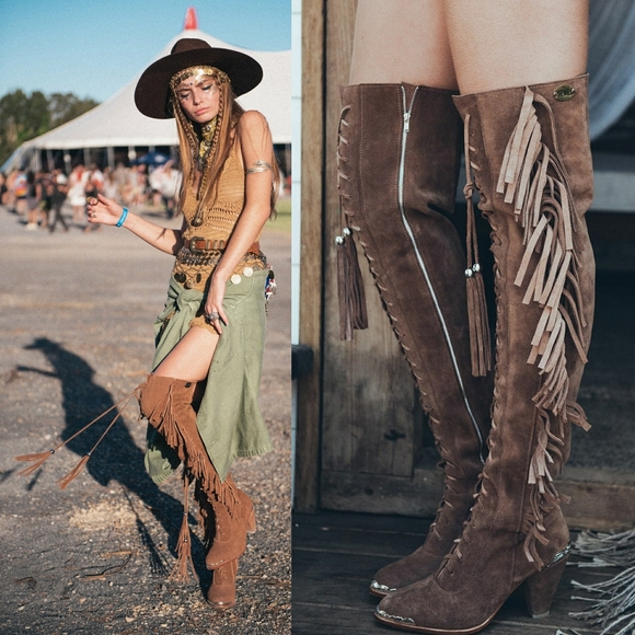 Spell | Shoes | New Mimi Boots 38 Brown Suede Leather Spell Gypsy